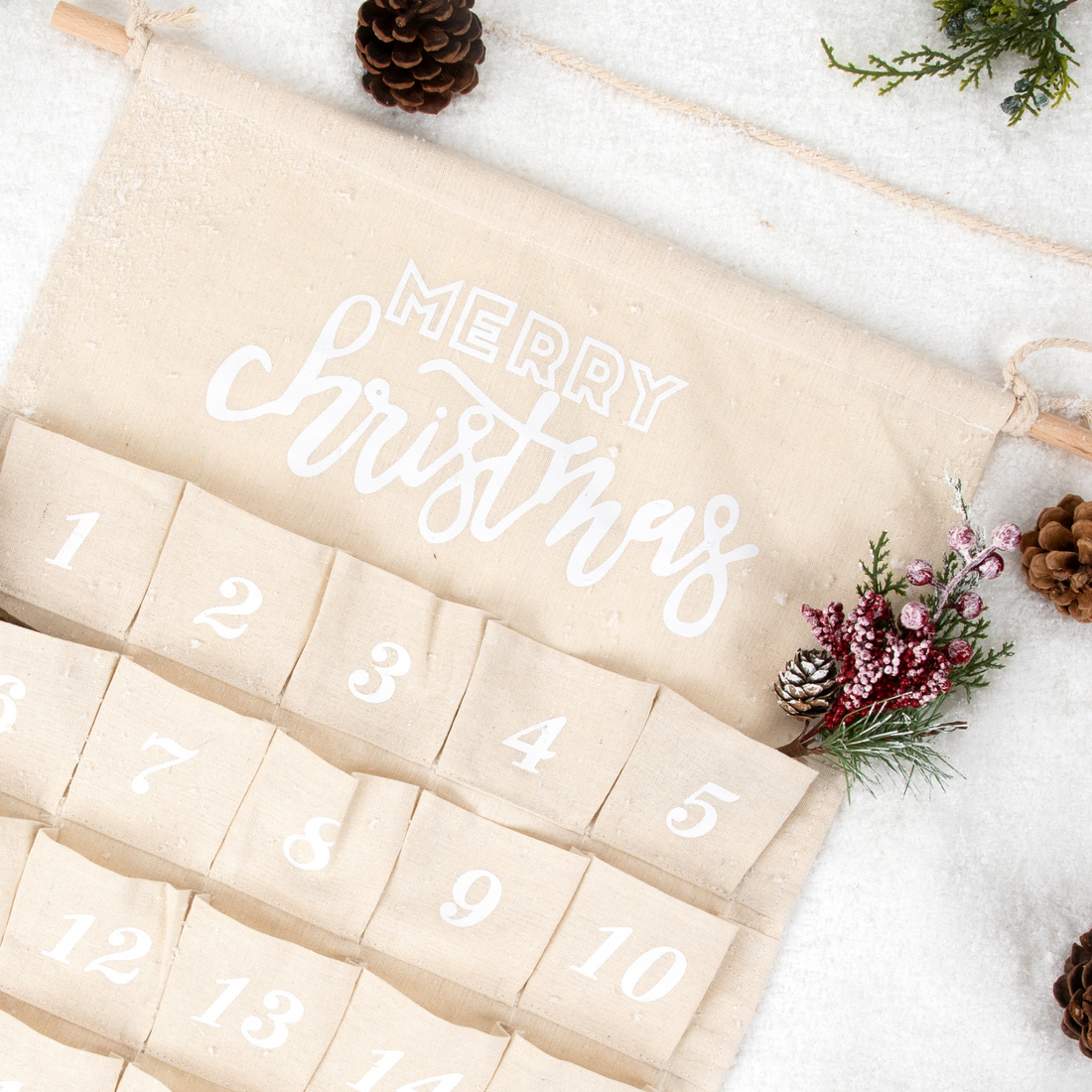 Christmas Wall Hanging Advent Calendar