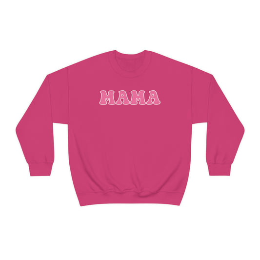 MAMA Patterned Crewneck Sweatshirt