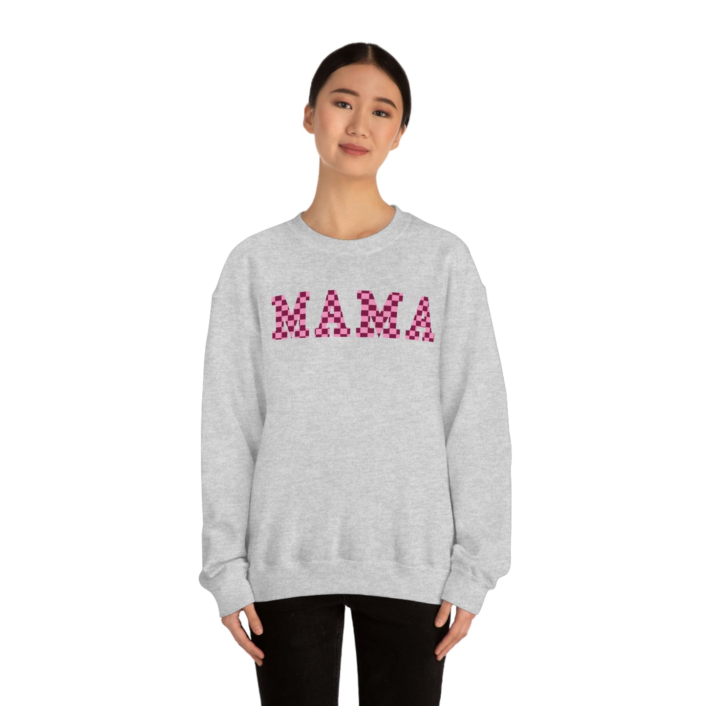 Checkered MAMA Sweatshirt
