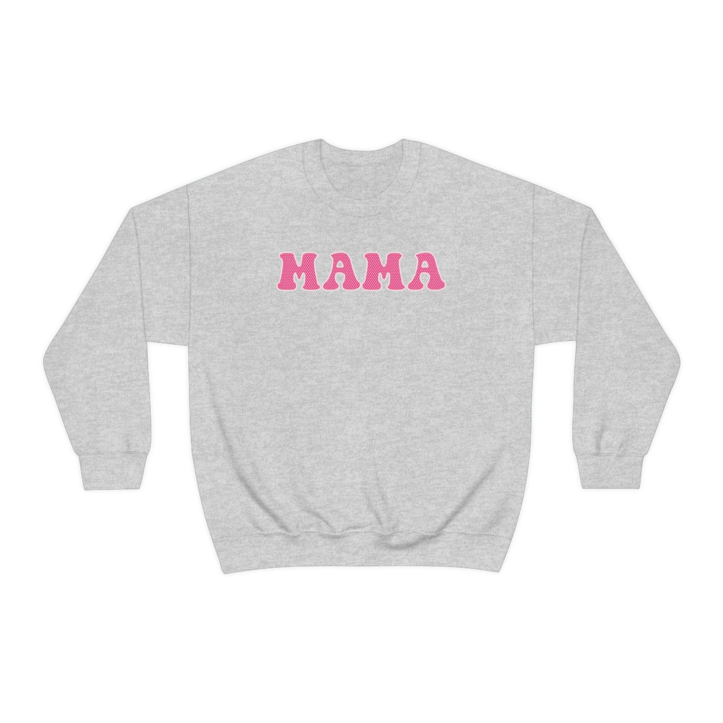 MAMA Patterned Crewneck Sweatshirt